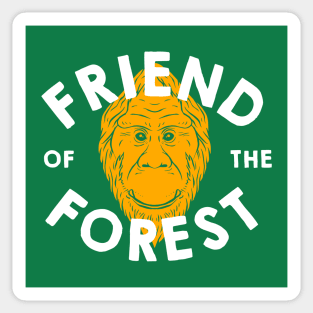 Friend of the Forest: Bigfoot Sticker